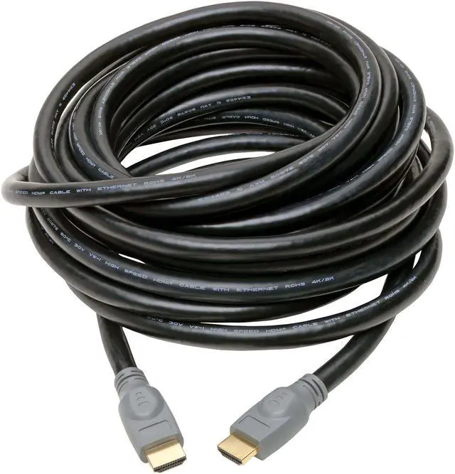 Alt view image 2 of 5 - Tripp Lite High-Speed 4K HDMI 2.0a Cable with Gripping Connectors, 25-ft. (P568-025-2A)