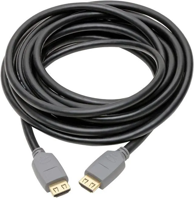 Alt view image 2 of 5 - Tripp Lite High-Speed 4K HDMI 2.0a Cable with Gripping Connectors, 15-ft. (P568-015-2A)