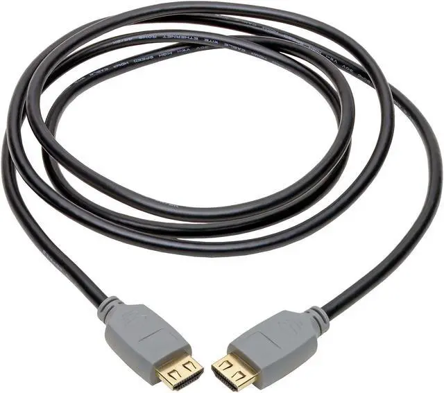 Alt view image 2 of 5 - Tripp Lite High-Speed 4K HDMI 2.0a Cable with Gripping Connectors, 6-ft. (P568-006-2A)
