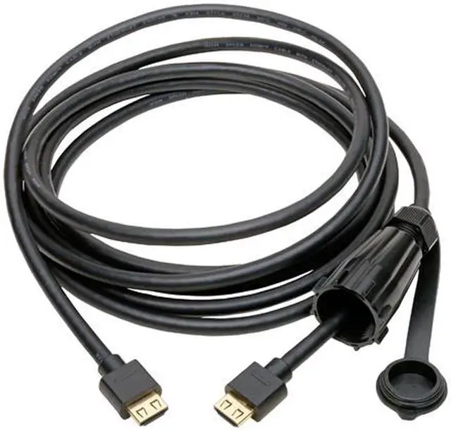 Alt view image 2 of 8 - Tripp Lite P569-012-IND HDMI Audio/Video Cable With Ethernet