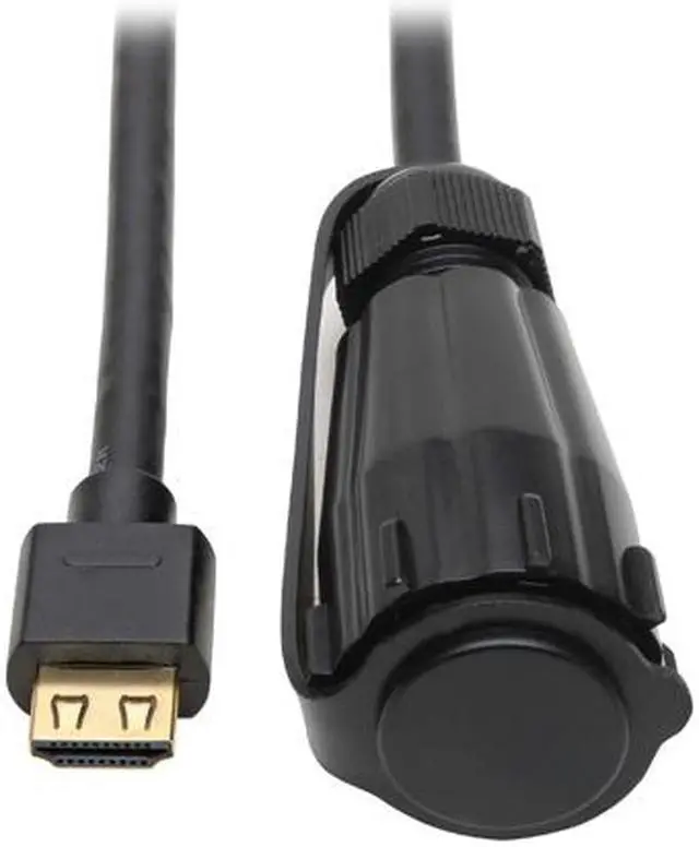 Alt view image 3 of 8 - Tripp Lite P569-012-IND HDMI Audio/Video Cable With Ethernet
