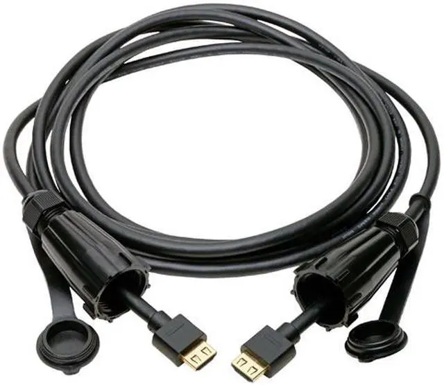 Alt view image 2 of 7 - Tripp Lite P569-012-IND2 HDMI Audio/Video Cable With Ethernet