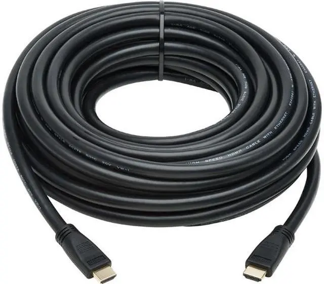 Main image of Tripp Lite P568-040-HD 40 ft. Black High-Speed HDMI Cable with Ethernet - 4K, No Signal Booster Needed, M/M, Black, 40 ft. Male to Male