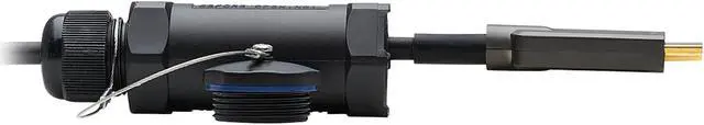 Alt view image 6 of 7 - Tripp Lite P568FA-50M-W 164 ft. Black High-Speed Armored HDMI Fiber Active Optical Cable (AOC) with Hooded Connectors - 4K @ 60 Hz, HDR Male to Male