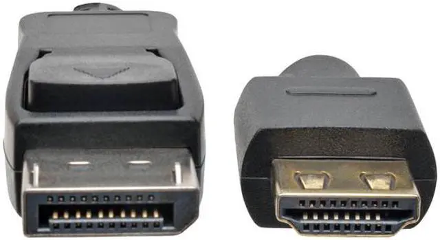 Alt view image 3 of 5 - Tripp Lite DisplayPort 1.4 to HDMI Active Adapter Cable (M/M), 4K 60 Hz Video, 4:4:4, HDR, HDCP 2.2, 20 Feet / 6.1 Meters (P582-020-HD-V4A)