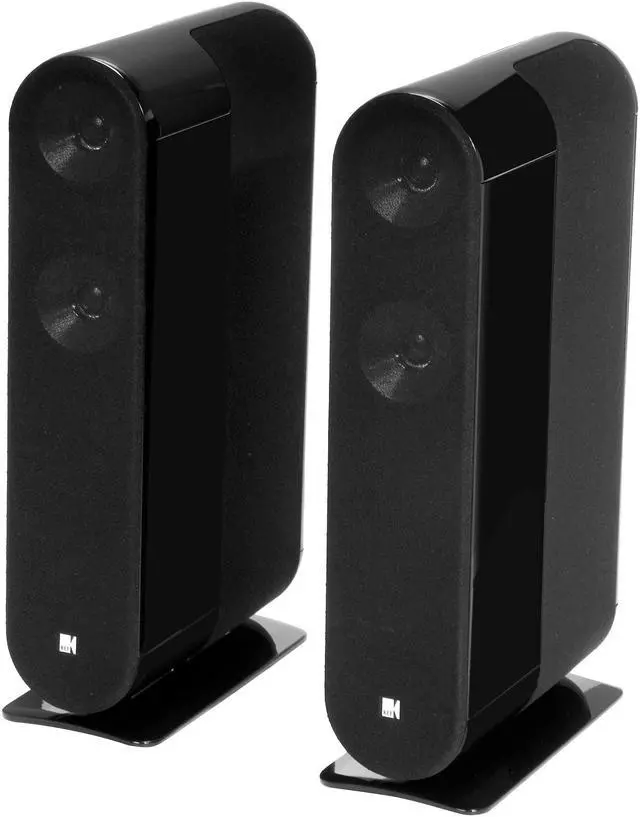 KEF FiveTwo Series MDL7 SAT BLK 5 CH Speaker System, Black
