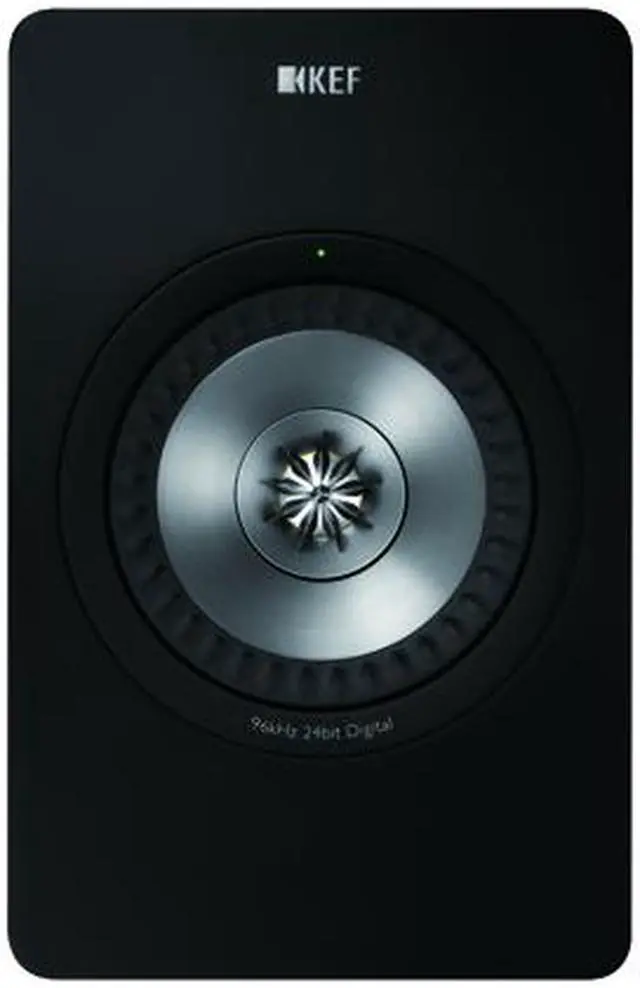 Alt view image 3 of 3 - KEF X300A Digital Hi-Fi Speakers Gun Metal Finish