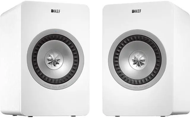 Main image of KEF X300AWWH Wireless Digital Hi-Fi Speakers Linear White Finish