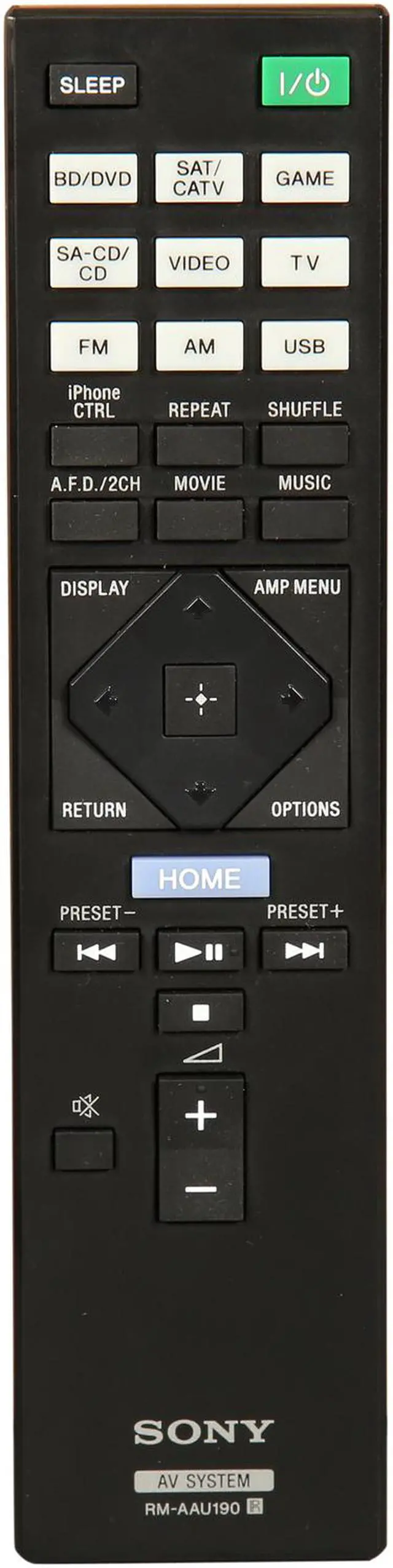 Alt view image 5 of 6 - SONY STR-DH550 5.2-Channel Receiver