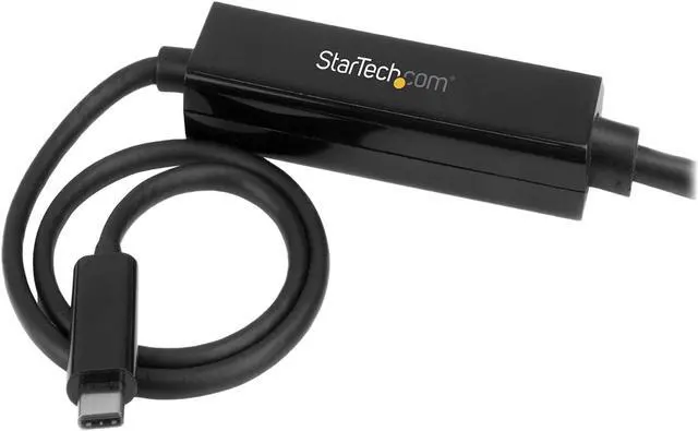 Alt view image 3 of 6 - StarTech.com CDP2HDMM2MB USB C to HDMI Cable - 6 ft / 2m - USB-C to HDMI 4K 30Hz - USB Type C to HDMI - Computer Monitor Cable