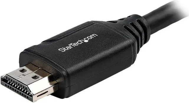 Alt view image 2 of 4 - StarTech.com HD2MF6INL 6in High Speed HDMI Port Saver Cable with 4K 60Hz - Short HDMI 2.0 Male to Female Adapter Cable - Port Extender (HD2MF6INL)