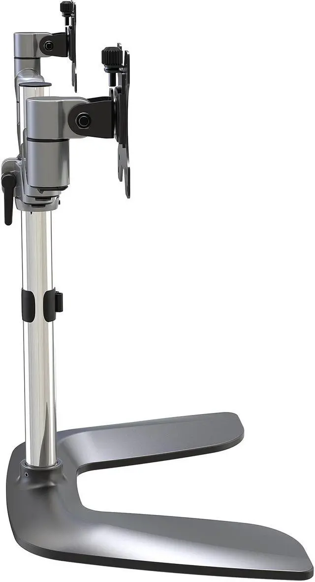 Alt view image 5 of 6 - StarTech.com ARMDUALSS Dual Monitor Stand - Articulating Arms - Height Adjustable - For VESA Mount Monitors up to 32" - Steel & Aluminum (ARMDUALSS)