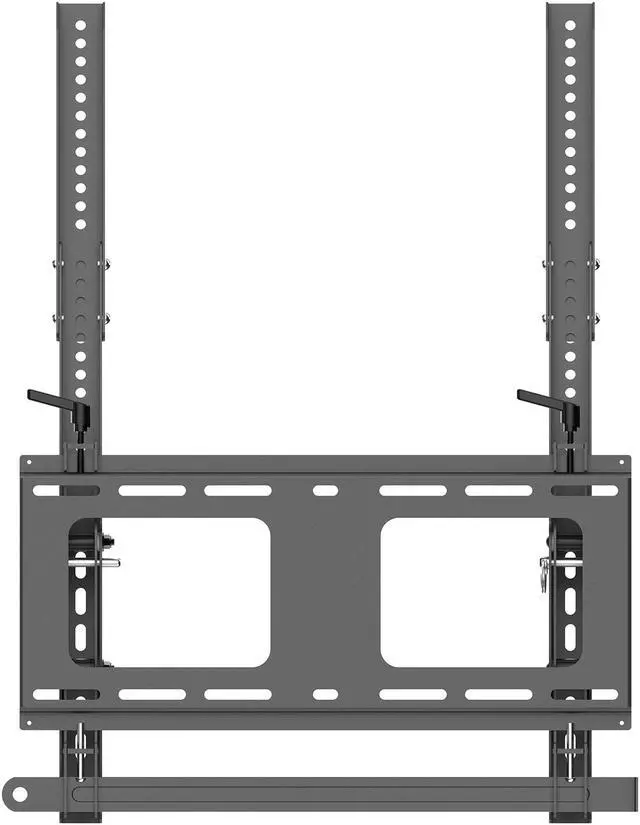 Alt view image 2 of 6 - Portrait/Vertical TV Wall Mount, Heavy Duty TV Wall Mount, 40-55 inch VESA TV (110lb/50kg), Tilting Low Profile Digital Signage Television Mount with Lockable Security Bar - TV/Display Wall Mount