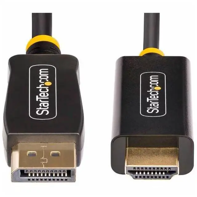 Main image of StarTech 1m DisplayPort to HDMI Adapter Cable - 4K 60Hz with HDR - DP to HDMI 2.0b Cable - Active Video Converter - 1M-DP-HDMI-4K60-HDR