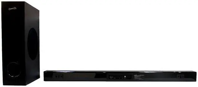 Alt view image 2 of 9 - SUPERSONIC SC-1422SBW 2.1 CH Sound Bar Pair