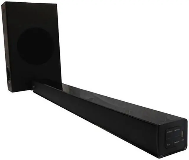 Alt view image 3 of 9 - SUPERSONIC SC-1422SBW 2.1 CH Sound Bar Pair