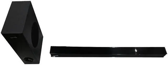 Alt view image 5 of 9 - SUPERSONIC SC-1422SBW 2.1 CH Sound Bar Pair