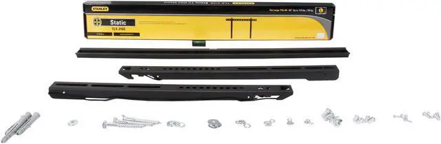 Alt view image 4 of 4 - Stanley Mounts TLS-210S 40" - 65" Fixed TV Wall Mount LED & LCD HDTV, up to VESA 600x400mm Max Load 110 lbs, Compatible with Samsung, Vizio, Sony, Panasonic, LG, and Toshiba TV