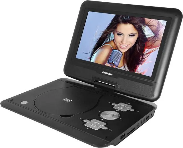 Main image of Sylvania SDVD1032 10.1" Portable DVD & Media Player with Swivel Screen & 5HR Li-P Battery