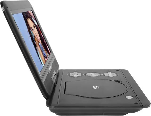 Alt view image 5 of 8 - Sylvania SDVD1032 10.1" Portable DVD & Media Player with Swivel Screen & 5HR Li-P Battery