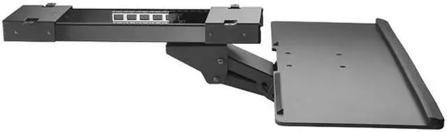 Alt view image 3 of 6 - INLAND 05293 Under Desk Adjustable Keyboard Tray