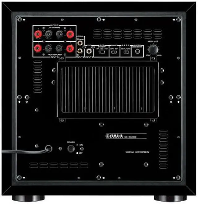 Alt view image 2 of 4 - Yamaha NS-SW300PN 20-160 Hz 250W Powered Subwoofer