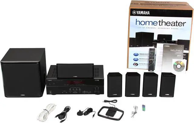 Alt view image 16 of 16 - YAMAHA YHT-4910U AV Home Theater System