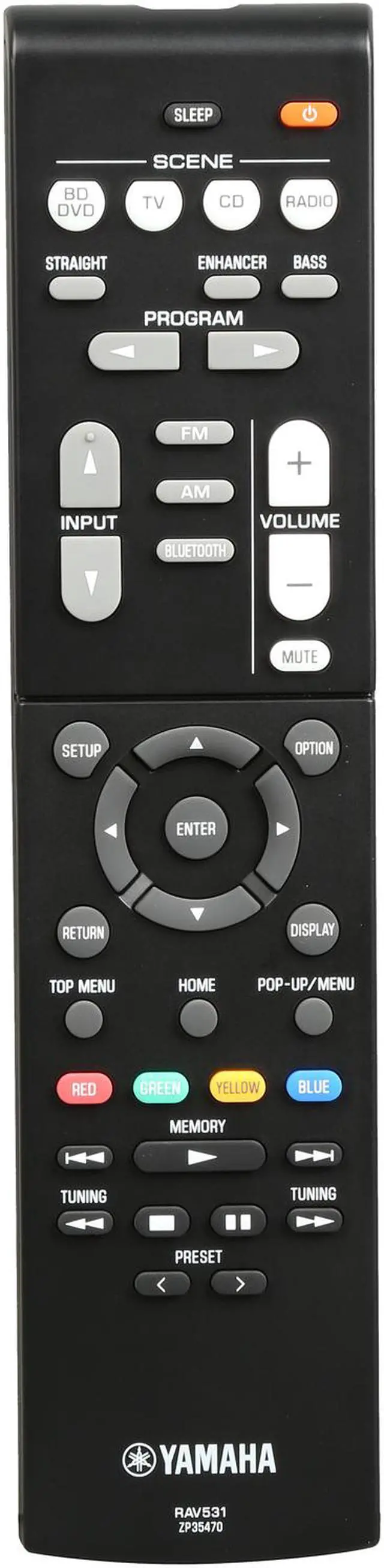 Alt view image 5 of 6 - Yamaha RX-V379 5.1-Channel Network AV receiver with Bluetooth