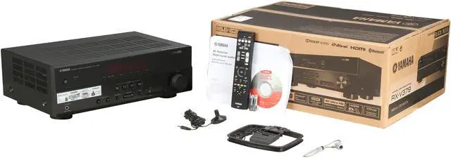 Alt view image 6 of 6 - Yamaha RX-V379 5.1-Channel Network AV receiver with Bluetooth