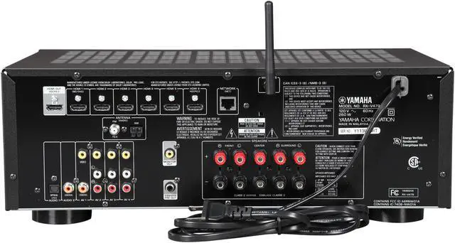 Alt view image 4 of 6 - Yamaha RX-V479 5.1-Channel Network AV receiver with Built-in Wi-Fi and Bluetooth