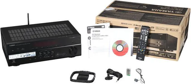 Alt view image 6 of 6 - Yamaha RX-V479 5.1-Channel Network AV receiver with Built-in Wi-Fi and Bluetooth