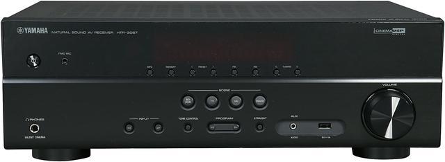 Refurbished: YAMAHA HTR-3067 AV receiver 5.1ch / 4K Ultra HD corresponding  black - Newegg.com