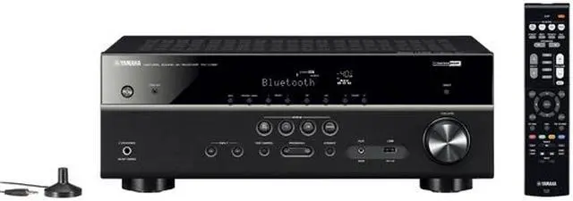 Alt view image 5 of 11 - YAMAHA RX-V385 - 5.1-Ch. 4K Ultra HD A/V Home Theater Receiver - Black