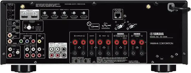 Alt view image 4 of 4 - Yamaha RX-V685 7.2-Channel 4K Ultra HD AV Receiver with MusicCast - Black