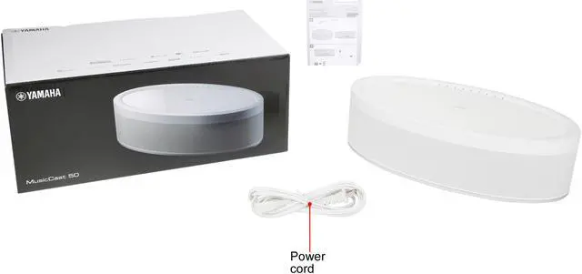 Alt view image 5 of 5 - Yamaha WX-051 MusicCast 50 Wireless Speaker for Streaming Music. Works with Alexa. (White)