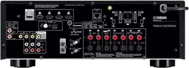 Alt view image 2 of 2 - YAMAHA TSR-5830BL 7.2-Channel Receiver