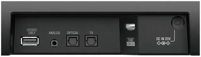 Alt view image 7 of 8 - YAMAHA SR-C20A Compact Sound Bar with Built-in Subwoofer