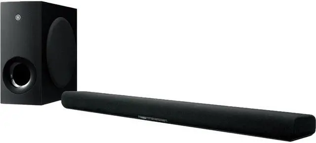Alt view image 2 of 10 - YAMAHA SR-B40A Dolby Atmos Sound Bar with Wireless Subwoofer - Black