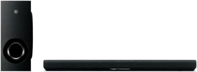 Alt view image 3 of 10 - YAMAHA SR-B40A Dolby Atmos Sound Bar with Wireless Subwoofer - Black