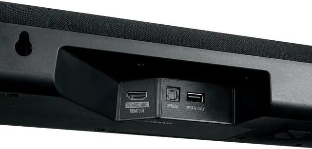 Alt view image 5 of 10 - YAMAHA SR-B40A Dolby Atmos Sound Bar with Wireless Subwoofer - Black