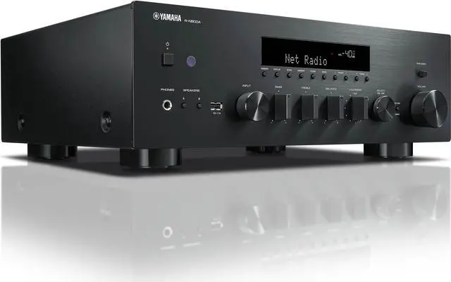 Alt view image 5 of 5 - YAMAHA R-N600A Stereo Network receiver with Wi-Fi, Bluetooth, and Apple AirPlay 2 -Black