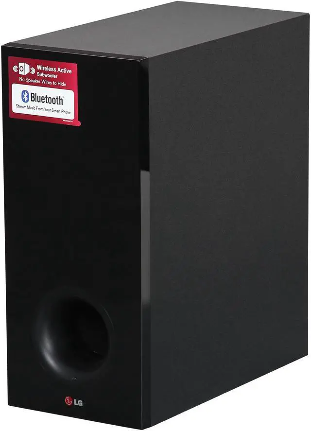 Alt view image 6 of 11 - LG 2.1 300W Soundbar with Bluetooth, NB3530A (LG recertified Grade A)