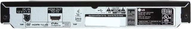 Alt view image 4 of 6 - LG BP135 Blu-ray Disc Player