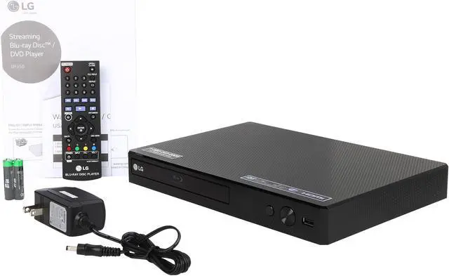 Alt view image 7 of 7 - LG BP350 Wi-Fi Blu-Ray Player, black