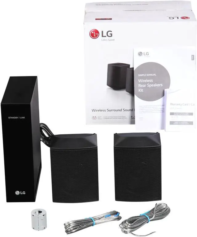 Alt view image 5 of 5 - LG Electronics SPJ4-S 2.0 CH Soundbar Wireless Rear Speaker Kit