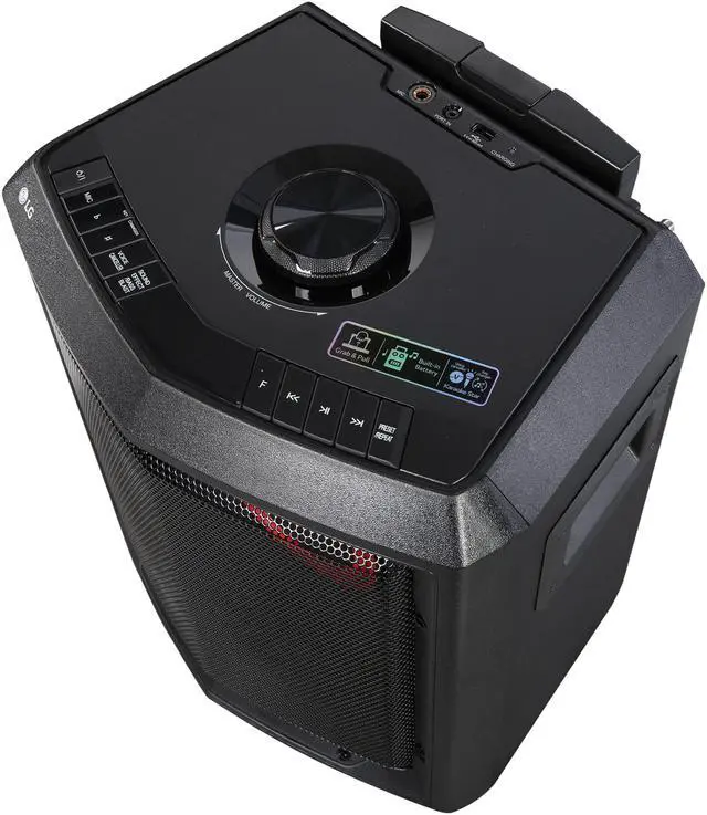 Alt view image 7 of 7 - LG FH2 50W Loudr Portable Speaker System with Bluetooth