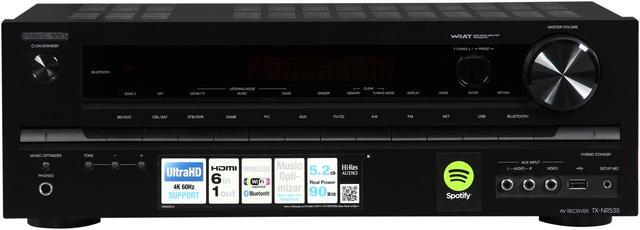 Alt view image 2 of 6 - Onkyo TX-NR535 5.2 Channel  4K Ready AV Receiver