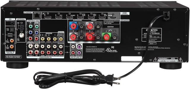 Alt view image 4 of 6 - Onkyo TX-NR535 5.2 Channel  4K Ready AV Receiver