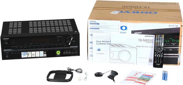 Alt view image 6 of 6 - Onkyo TX-NR535 5.2 Channel  4K Ready AV Receiver