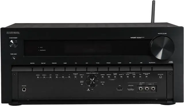 Alt view image 2 of 6 - Onkyo TX-NR838 7.2 Channel Network A/V Receiver